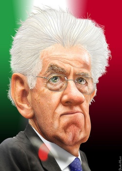 Monti lidera una coalició amb poques possibilitat de guanyar les eleccions del proper 24 i 25 de febrer // CC DonkeyHotey